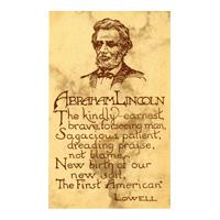 Image: Quotation About Lincoln