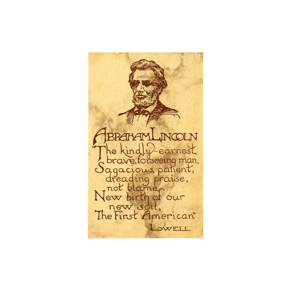 Image: Quotation About Lincoln