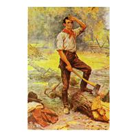 Image: The Rail Splitter--1830