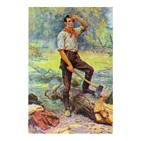 Image: The Rail Splitter--1830