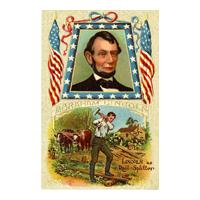 Image: Lincoln as Rail-Splitter