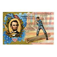 Image: Abraham Lincoln, the Rail splitter