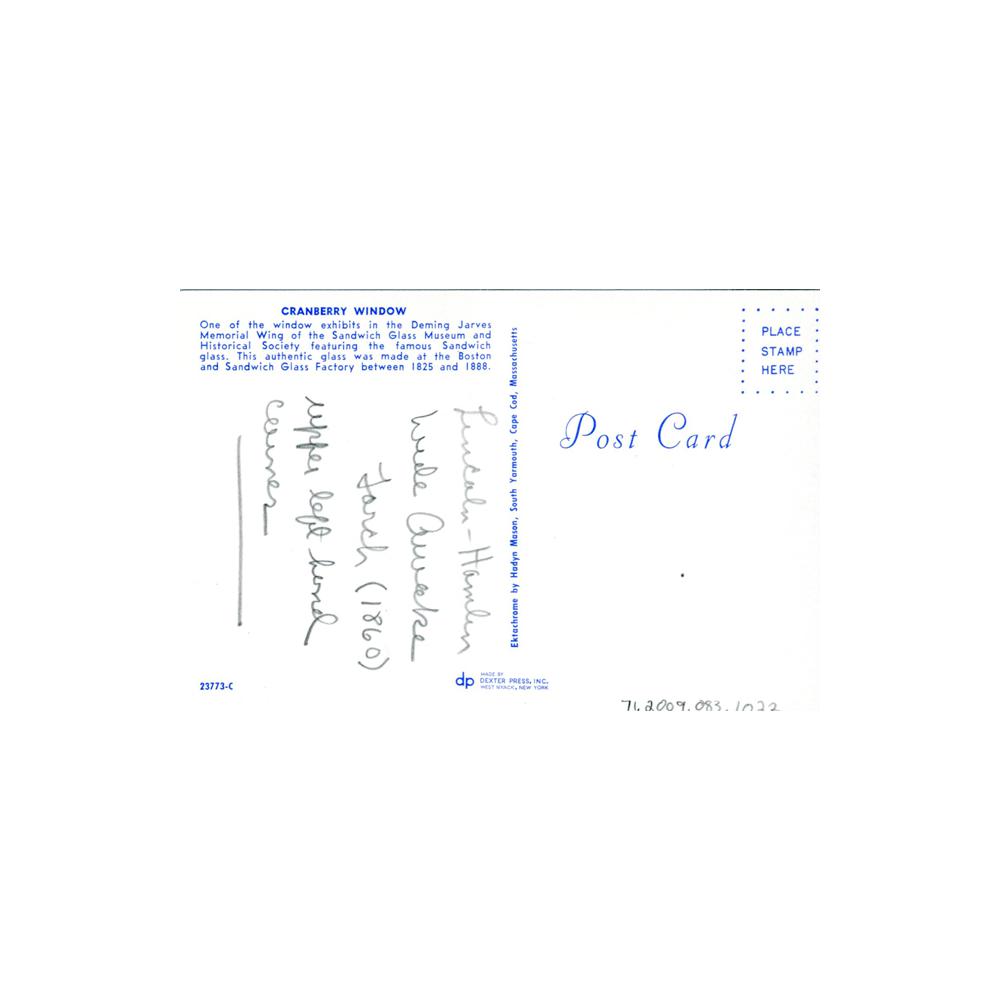 Image: Cranberry Window