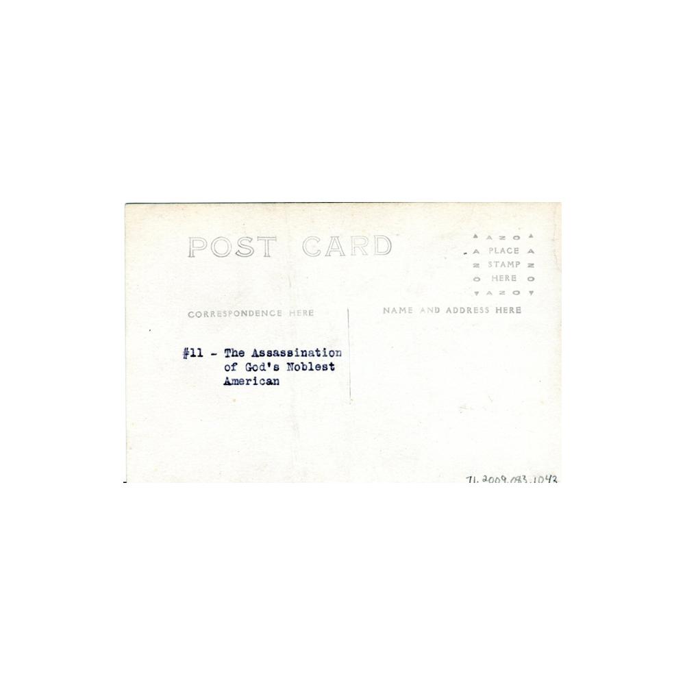 Image: The Assassination of God's Noblest American