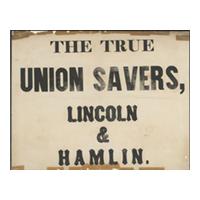 Image: The True Union Savers, Lincoln & Hamlin