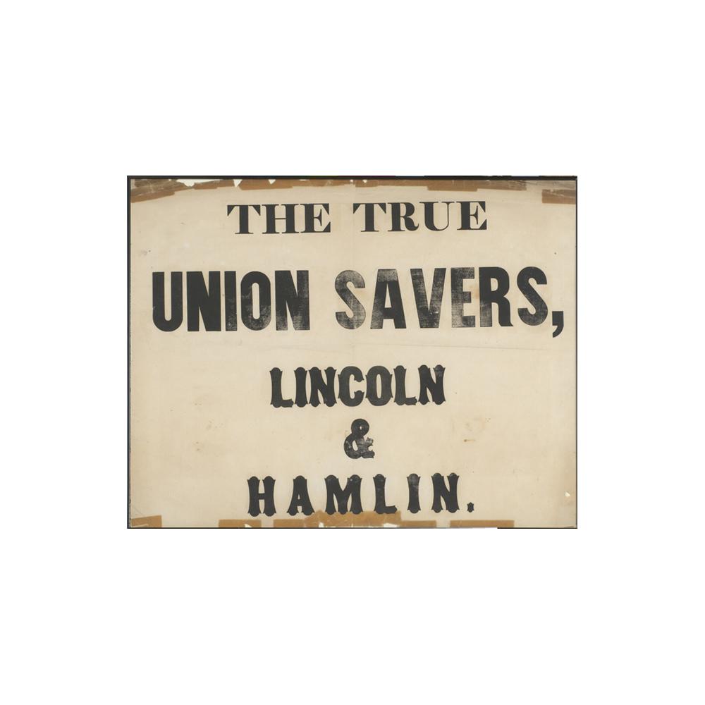 Image: The True Union Savers, Lincoln & Hamlin