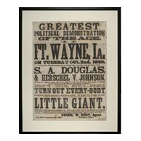 Image: Greatest Political Demonstration of the Age at Ft. Wayne, Ia.