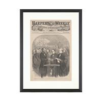 Image: President Lincoln Taking the Oath at his Second Inauguration