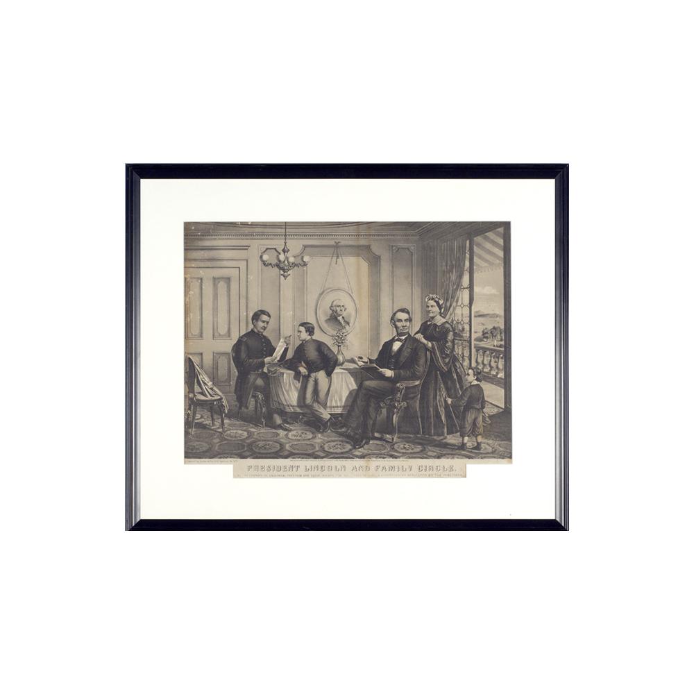 Image: President Lincoln and Family Circle