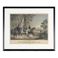 Image: The Surrender of General Lee and His Entire Army to Lieut. General Grant April 9th 1865