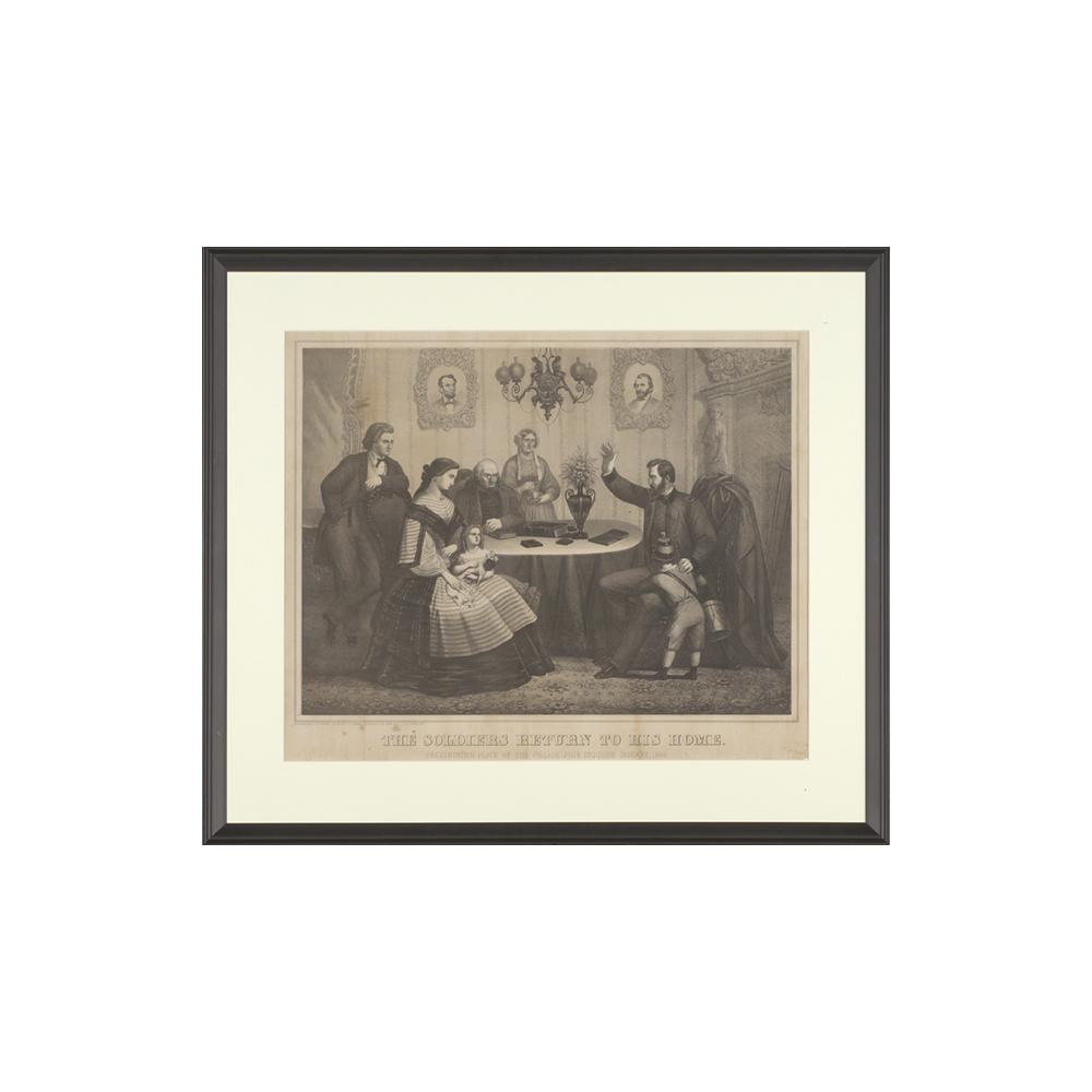 Image: The Soldier's Return to His Home