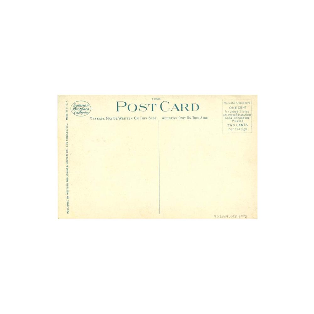 Image: Lincoln's Monument, Pacific Park, Long Beach, Cal.