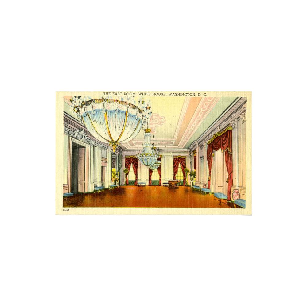 Image: The East Room, White House, Washington, D. C.