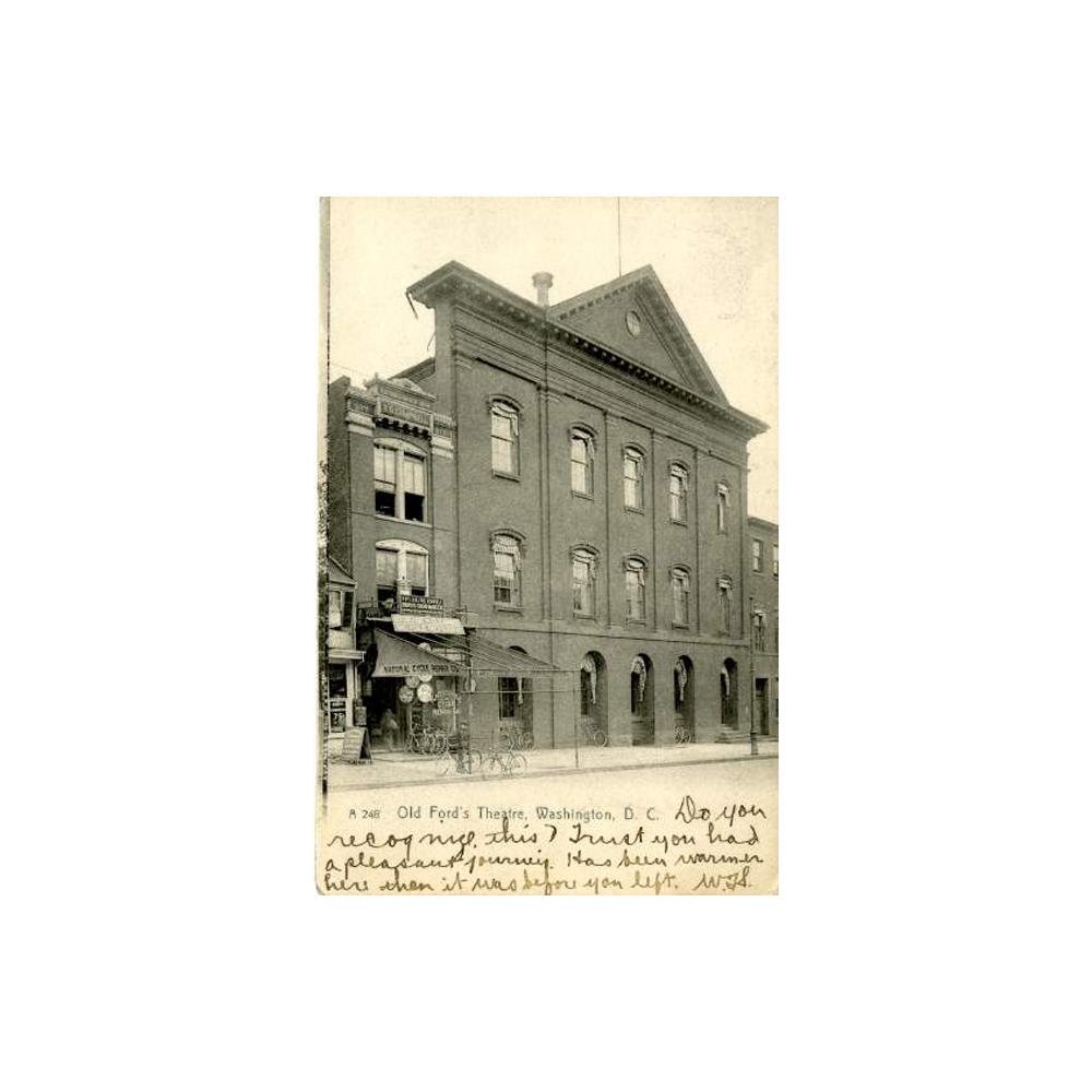 Image: Old Ford's Theatre, Washington, D. C.