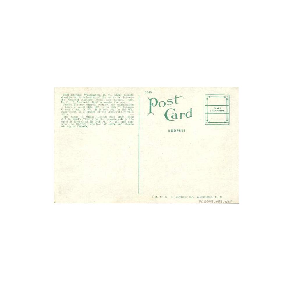 Image: Three Lincoln Sites