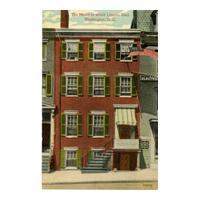 Image: The House in which Lincoln Died, Washington, D. C.