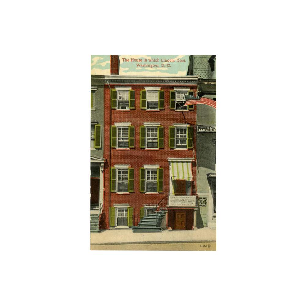 Image: The House in which Lincoln Died, Washington, D. C.