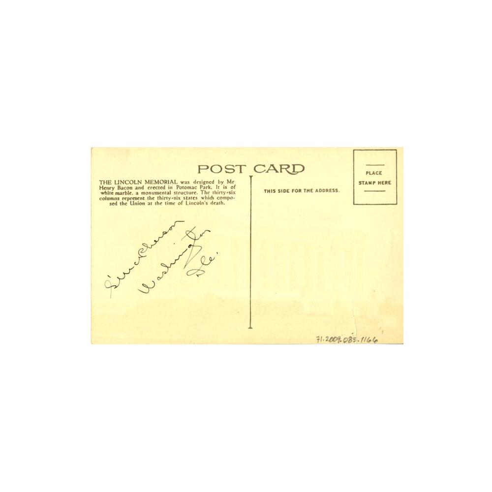 Image: The Lincoln Memorial