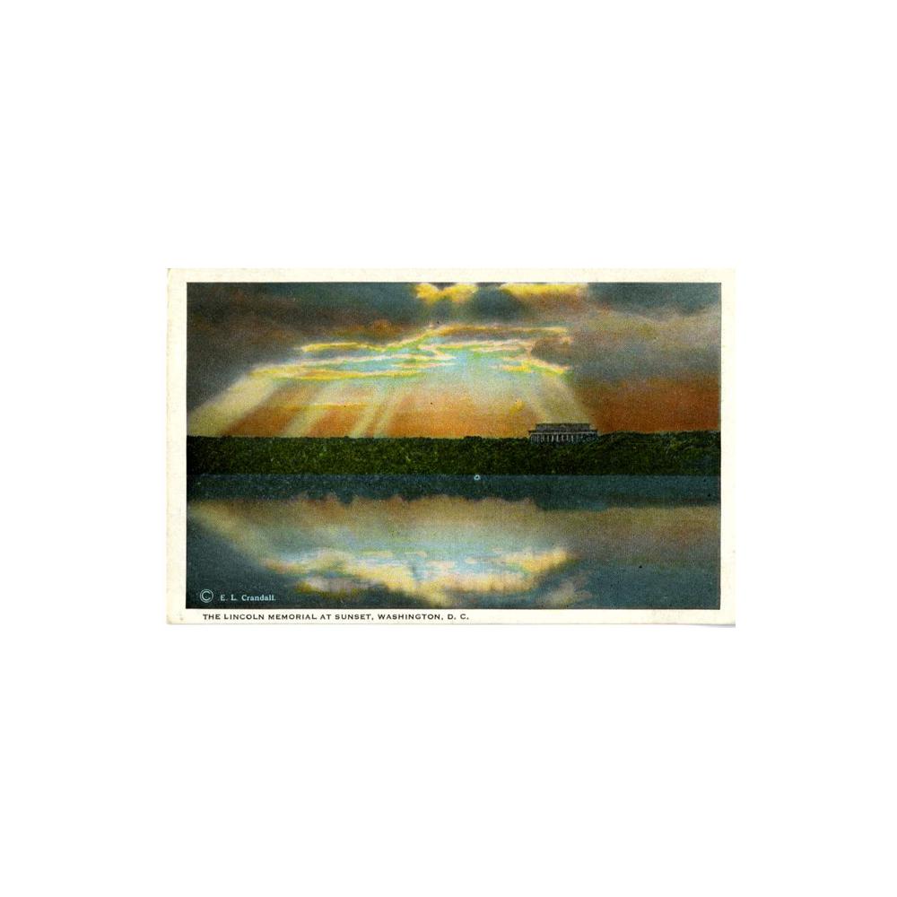 Image: The Lincoln Memorial at Sunset, Washington, D. C.