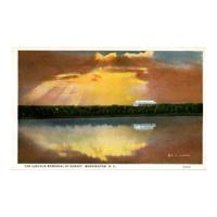 Image: The Lincoln Memorial at Sunset, Washington, D. C.