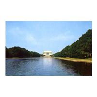 Image: Lincoln Memorial Looking Across the Reflection Pool