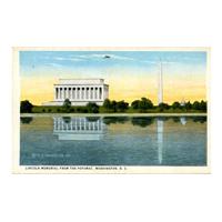 Image: Lincoln Memorial from the Potomac, Washington, D. C.