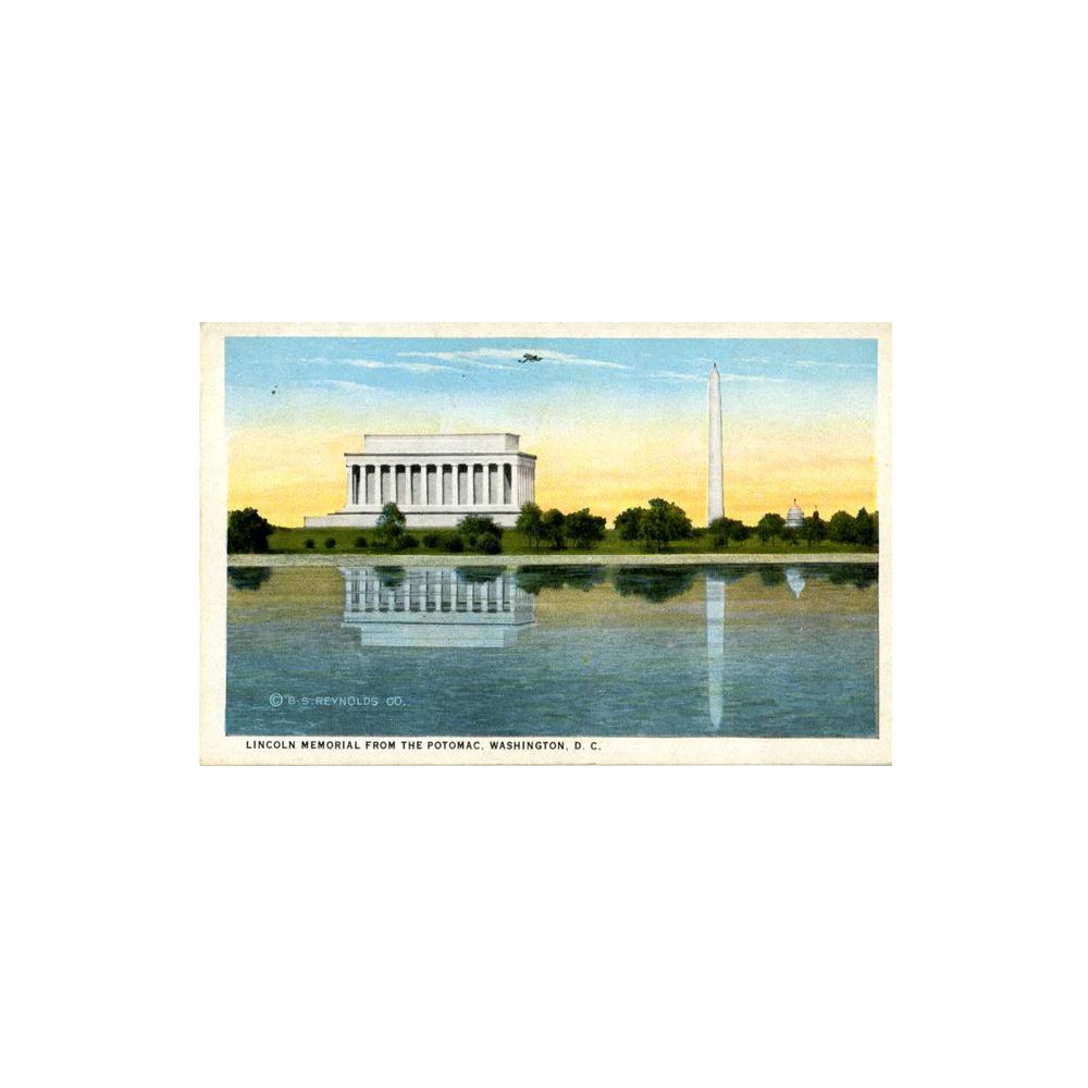 Image: Lincoln Memorial from the Potomac, Washington, D. C.