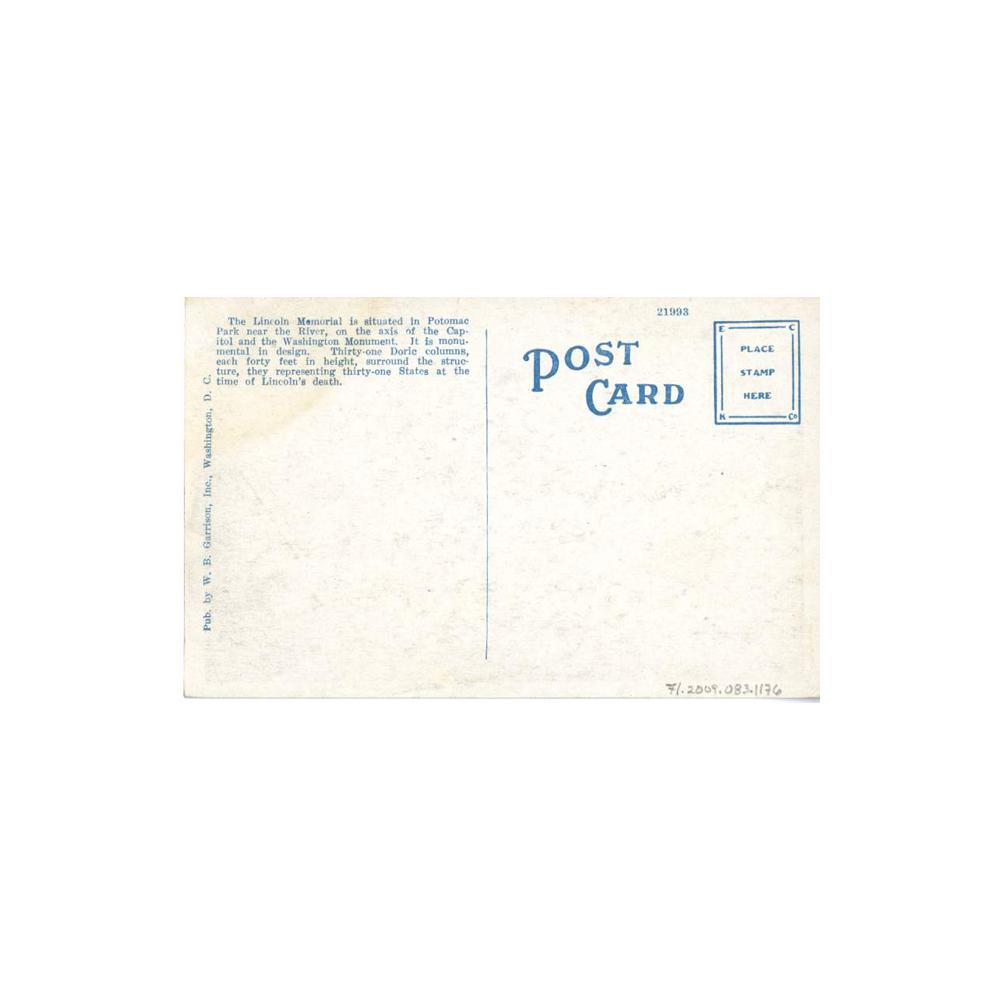 Image: Lincoln Memorial, Washington, D. C.