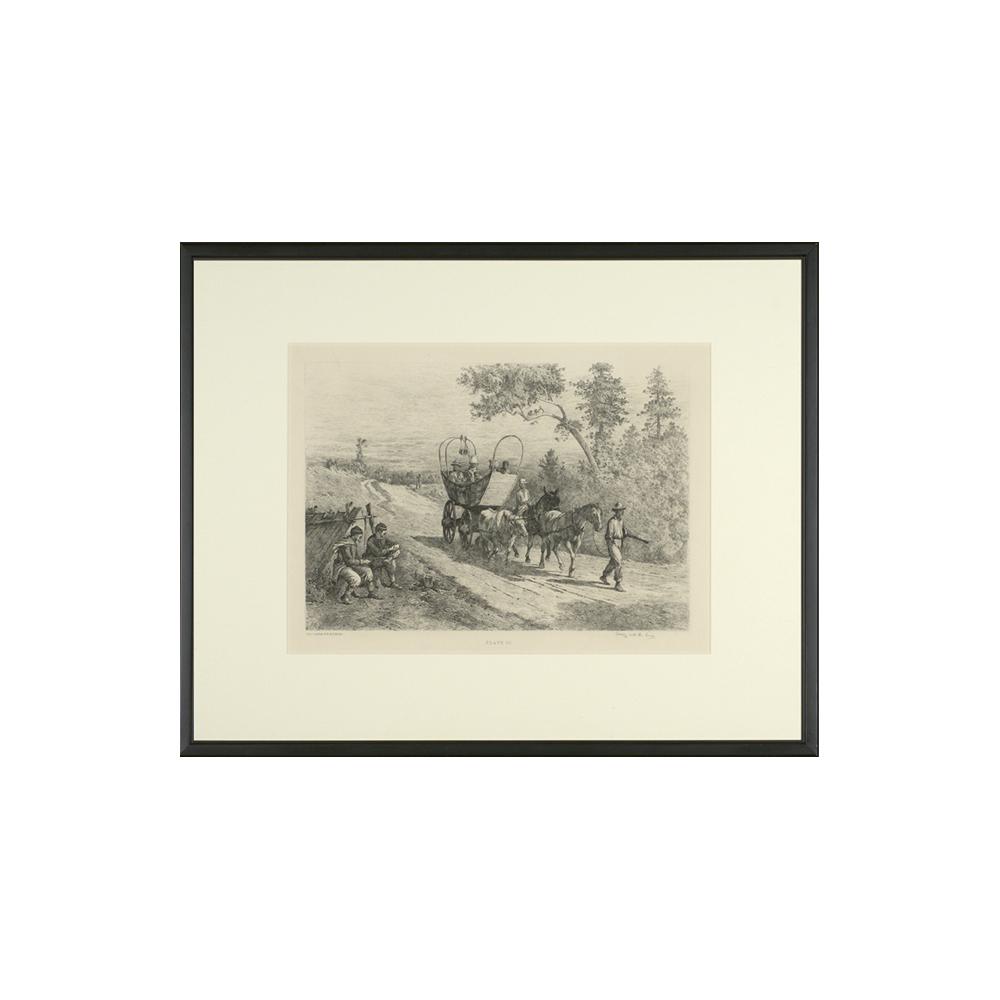 Image: Plate 30: Coming into the Lines