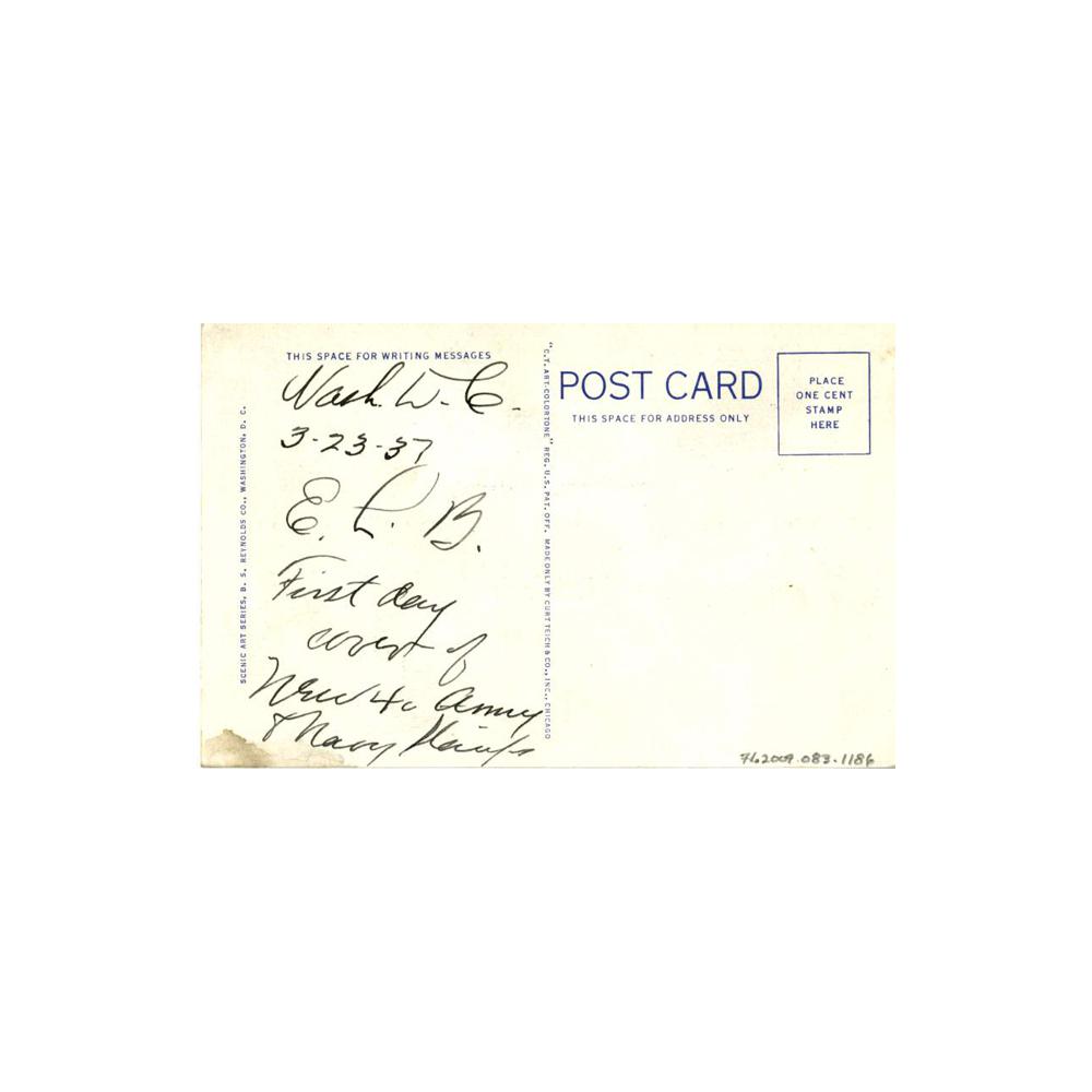 Image: Lincoln Memorial and Cherry Blossoms, Washington, D. C.