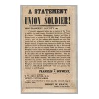 Image: A Statement By a Union Soldier