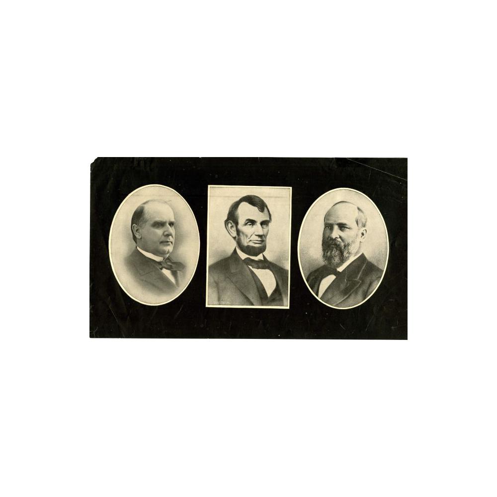 Image: Three Martyrs: McKinley, Lincoln, and Garfield