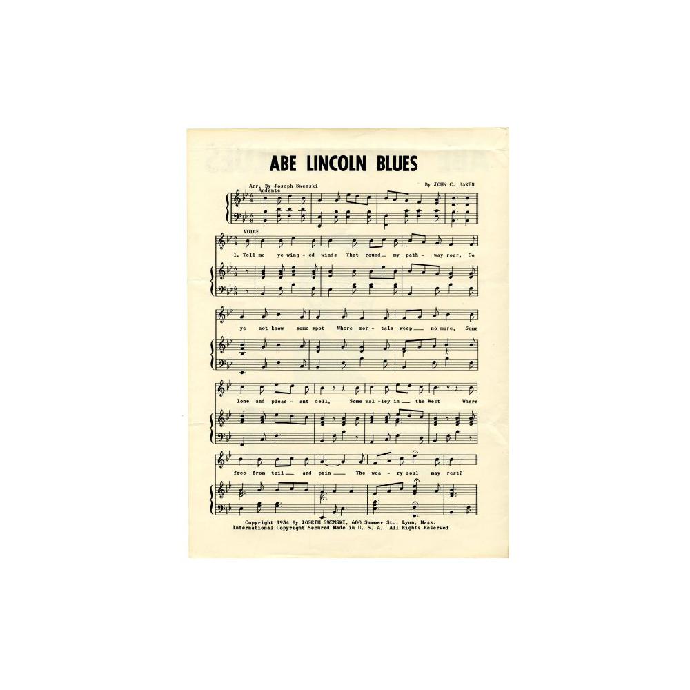 Image: Abe Lincoln Blues