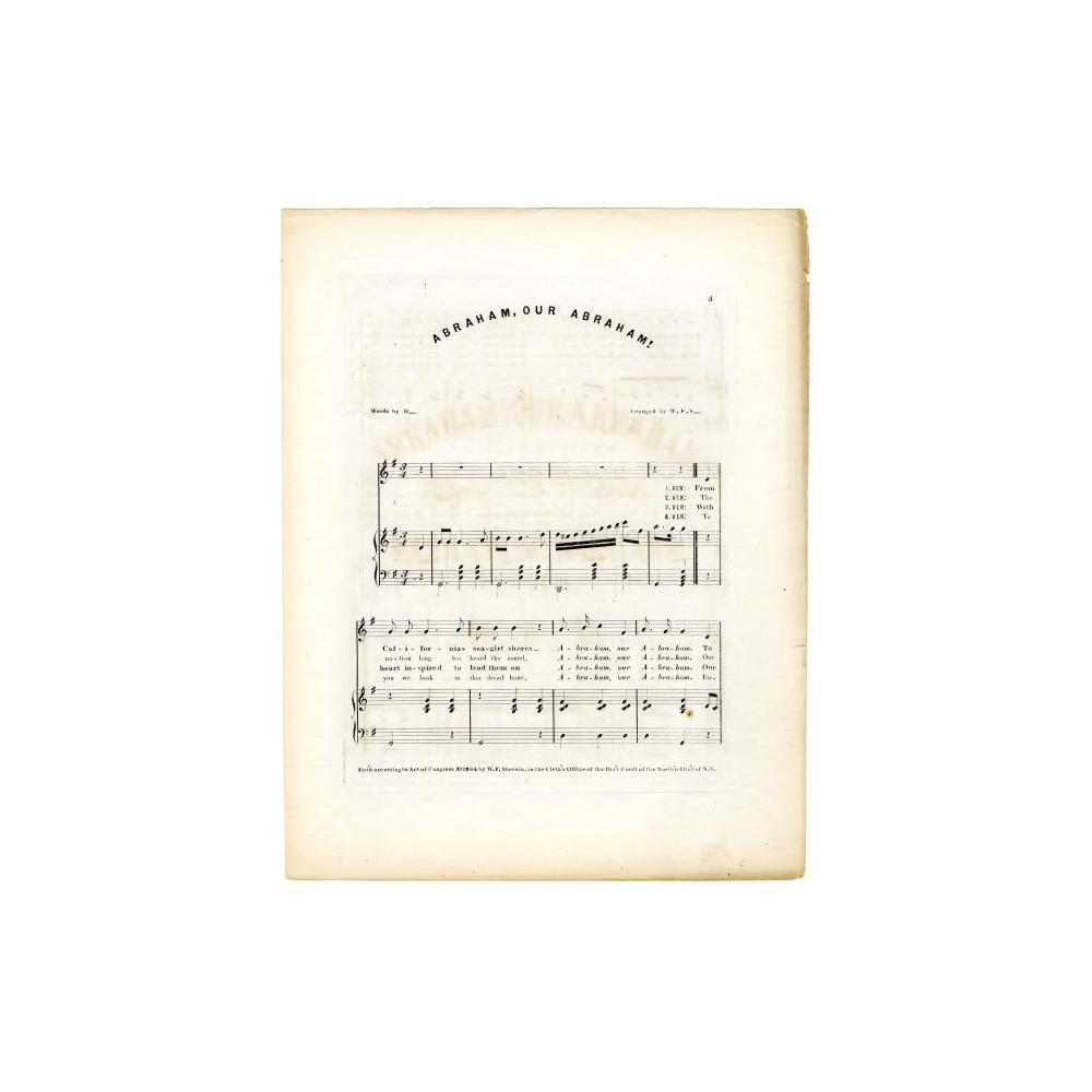 Image: Abraham! Our Abraham