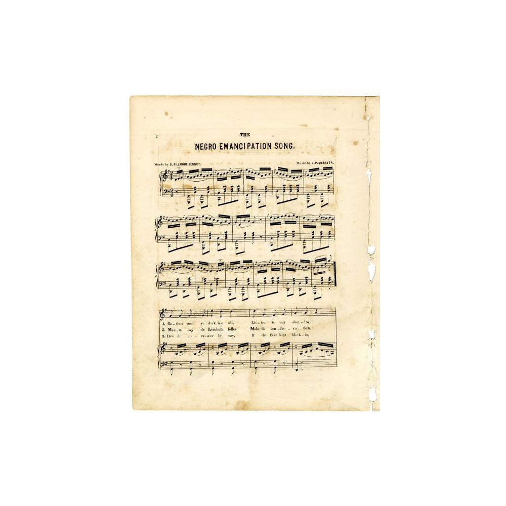 Image: The Negro Emancipation Song