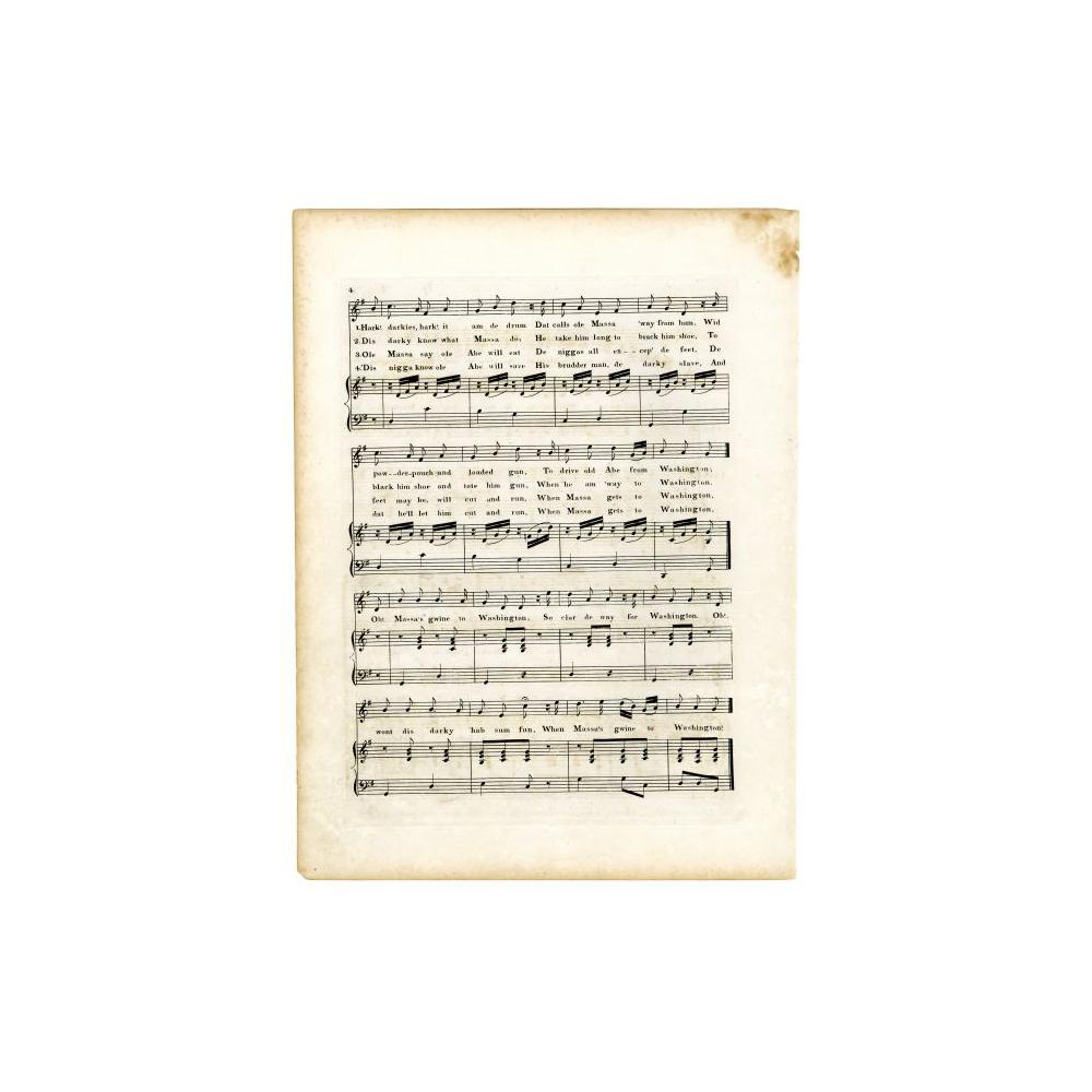 Image: Oh! Massa's Gwine to Washington