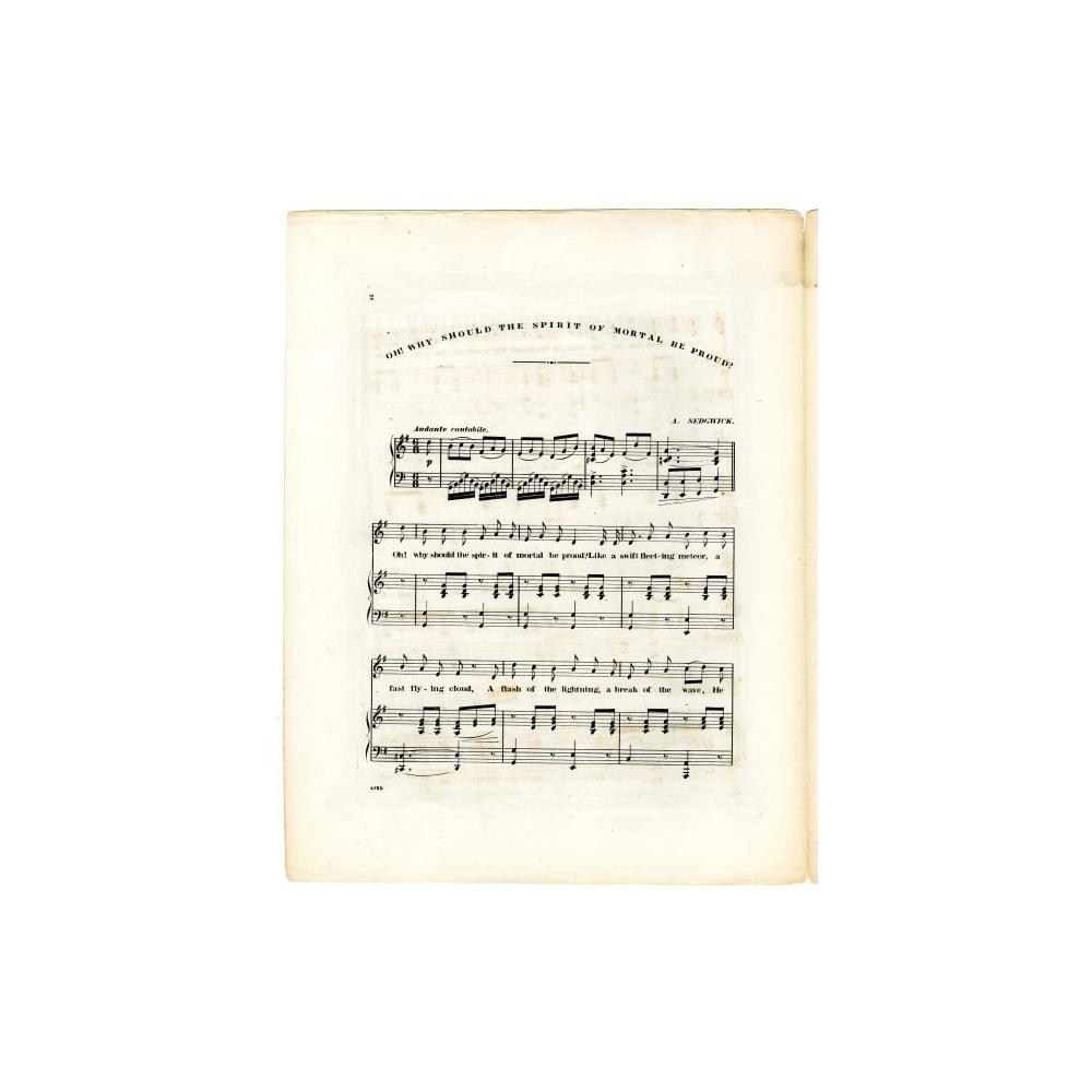 Image: Oh, Why Should the Spirit of Mortal be Proud