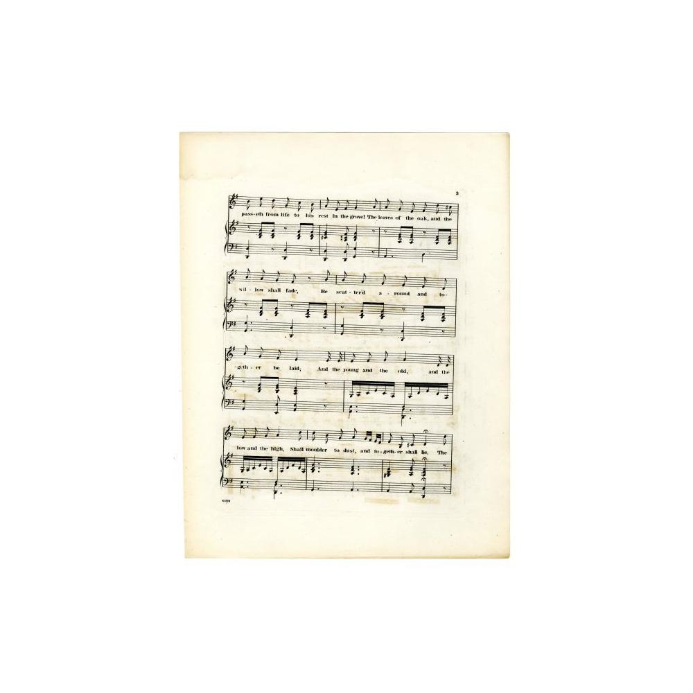 Image: Oh, Why Should the Spirit of Mortal be Proud