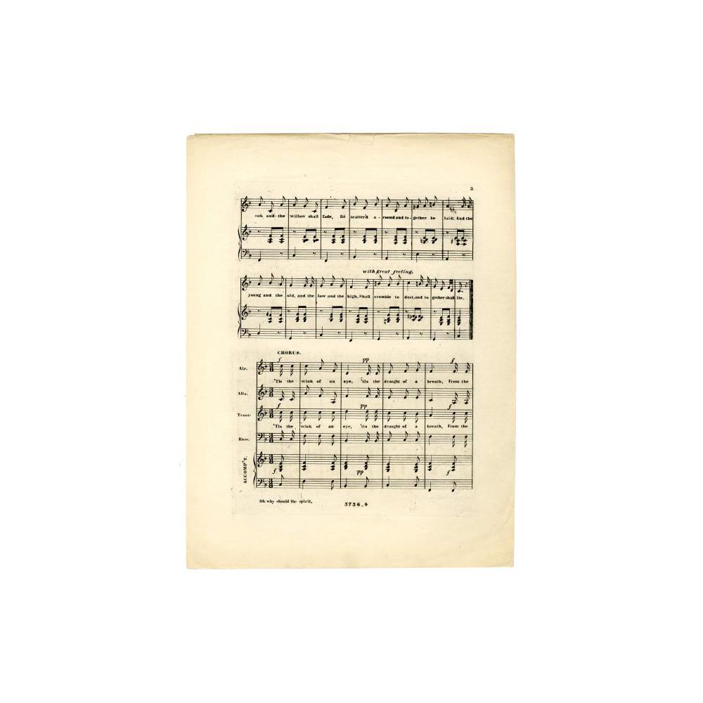 Image: Oh! Why Should the Spirit of Mortal be Proud