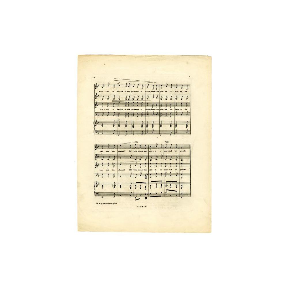 Image: Oh! Why Should the Spirit of Mortal be Proud