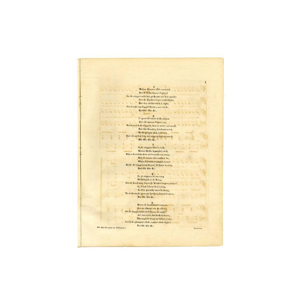 Image: Old Abe Has Gone & Did It, Boys