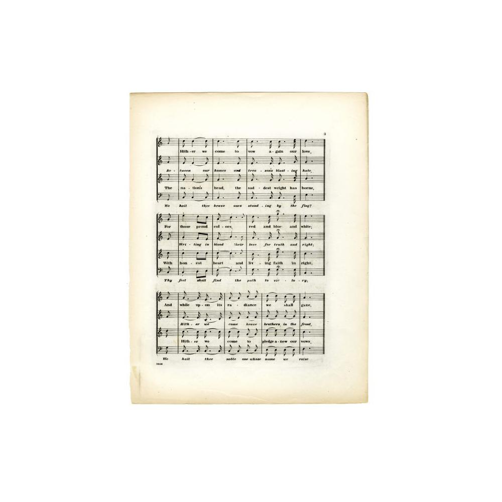 Image: Our Flag Our Army and Our President