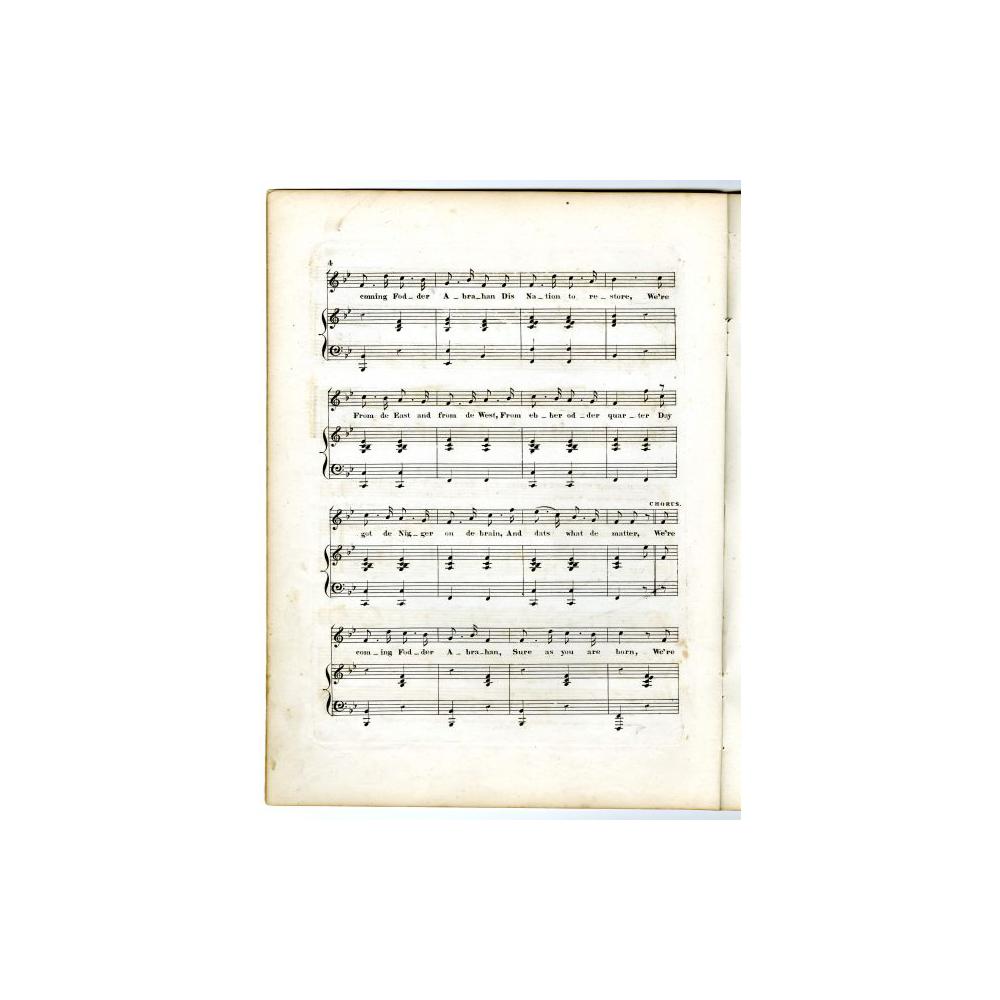 Image: We're Coming Fodder Abraham (We're Coming-'In a Horn')