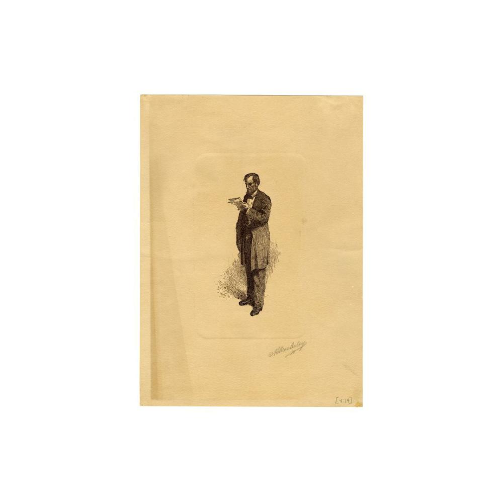 Image: Full-length portrait of Abraham Lincoln