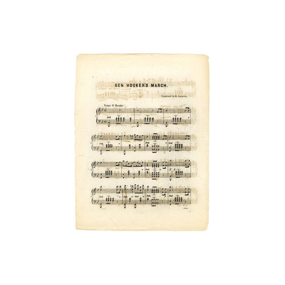 Image: Gen'l Hooker's March and Quick Step