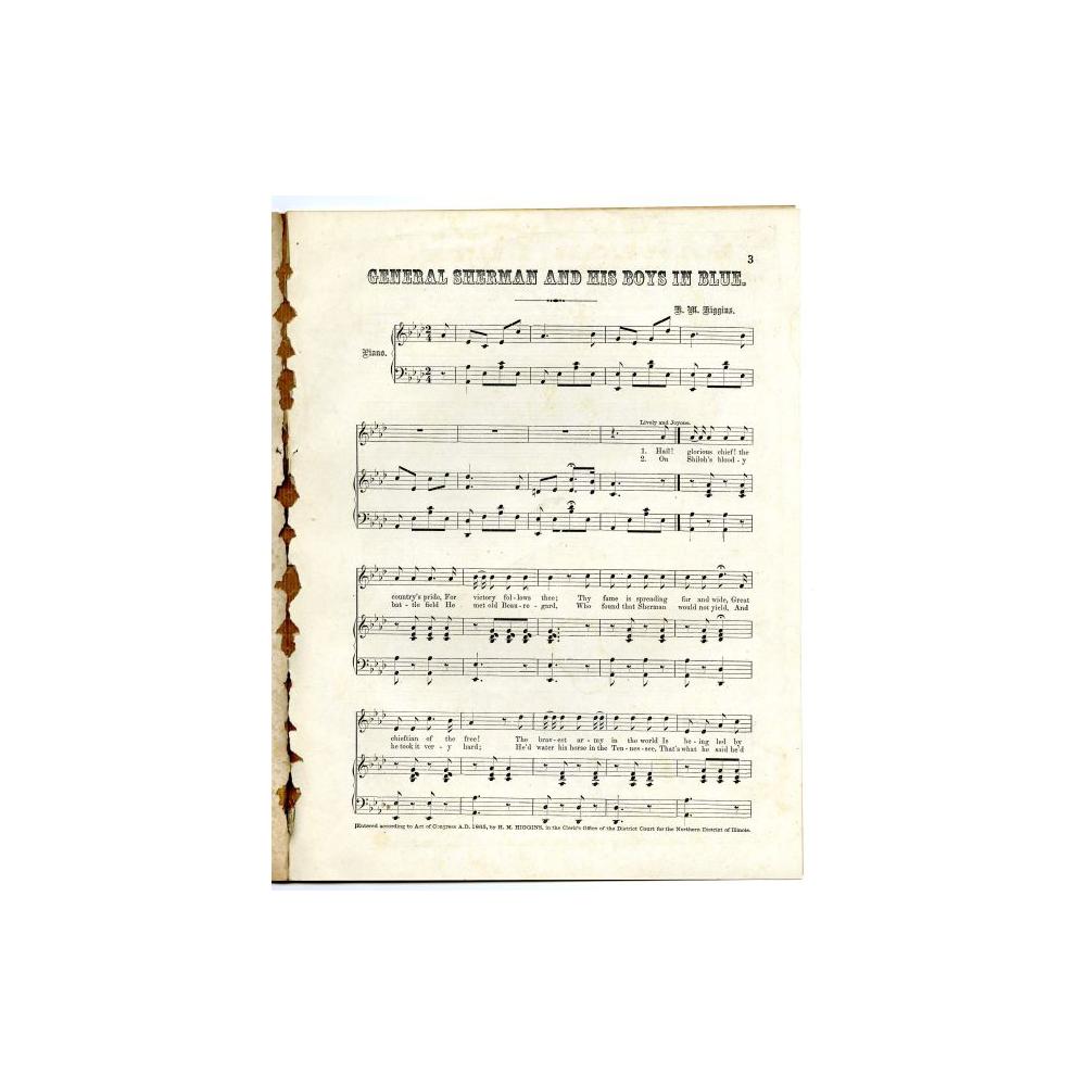 Image: General Sherman and His Boys in Blue