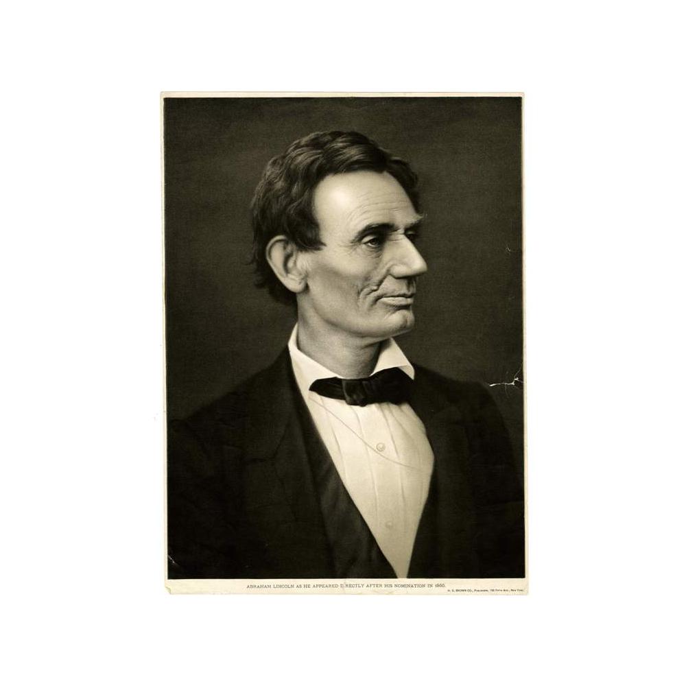 Image: Abraham Lincoln As He Appeared Directly After His Nomination In 1860.
