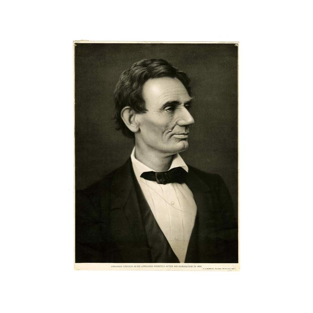 Image: Abraham Lincoln As He Appeared Directly After His Nomination In 1860.