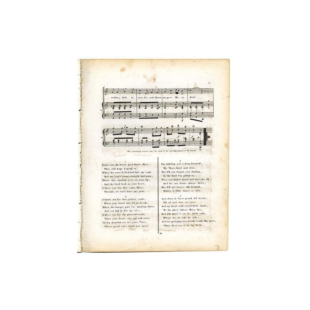 Image: The Lament of the Irish Emigrant