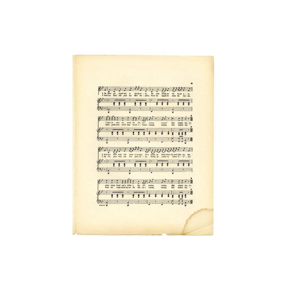 Image: Old Shady, The Song of the Contraband